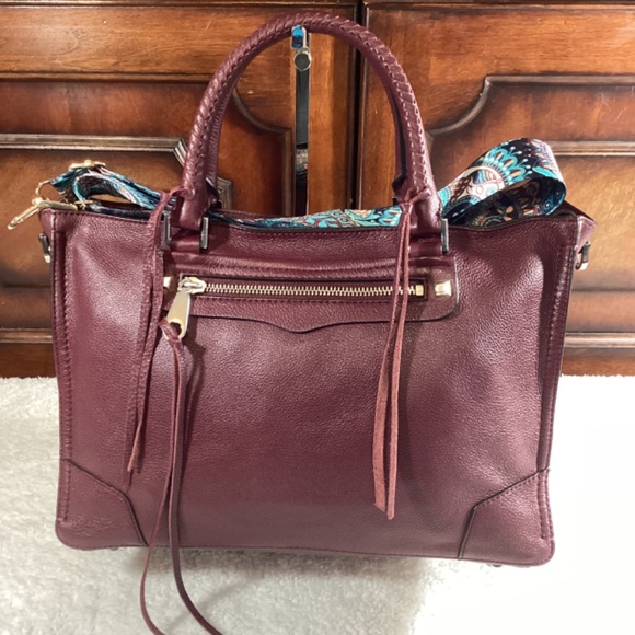 Rebecca Minkoff Regan Large Leather Satchel - Picture 7 of 14